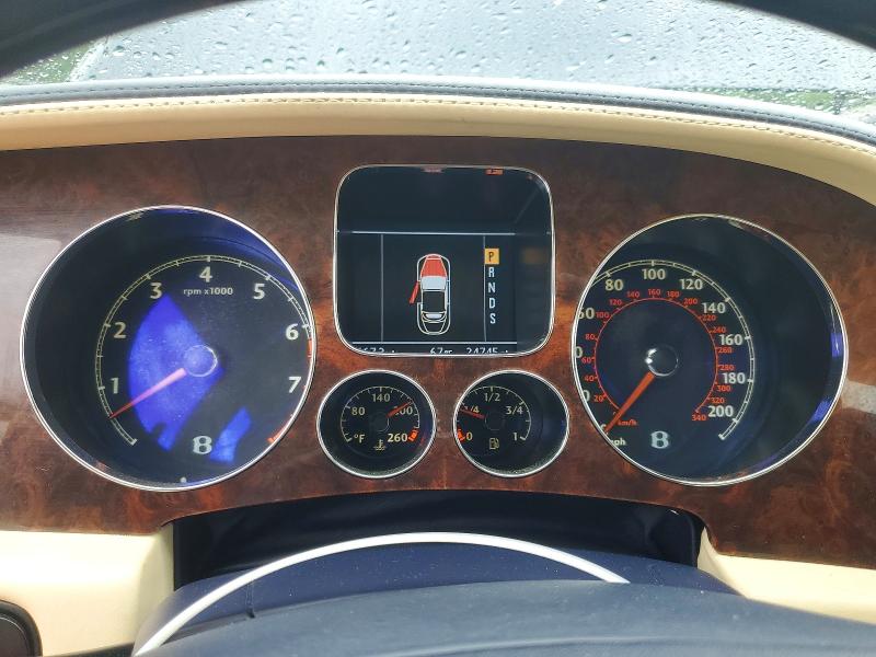 2007 Bentley Continental VIN SCBDR33W07C044133 COPART salvage auction — MINOR DENT/SCRATCHES, MA - CERT OF TITLE-RECONSTRCTD COLL (P), sold $15,300 on 2026-07-18 (photo 9)