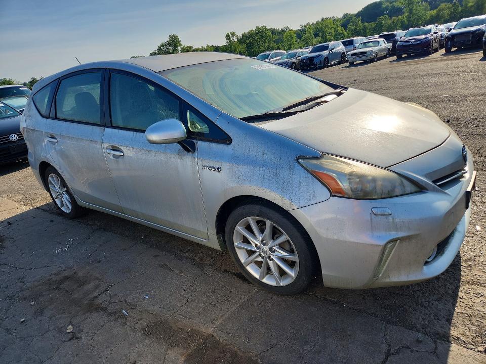 2012 Toyota Prius VIN JTDZN3EU4C3055673 COPART salvage auction — MECHANICAL, Ct - Certificate Of Title, sold $3,400 on 2026-07-31 (photo 4)