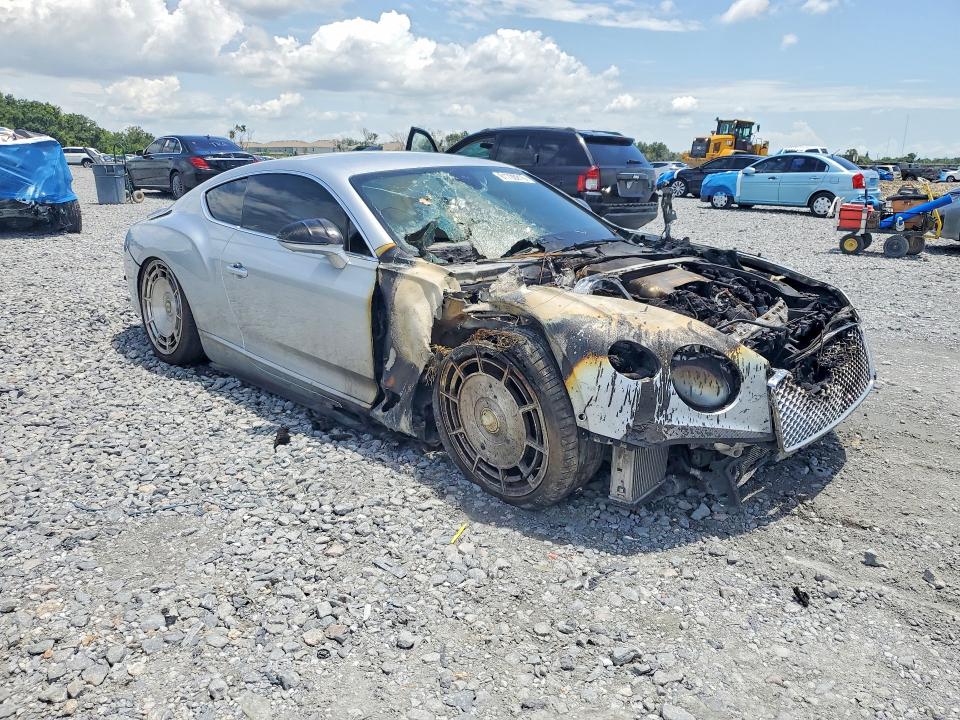 2020 Bentley Continental VIN SCBCG2ZG3LC076029 COPART salvage auction — ENGINE BURN, FL - CERT OF TITLE SLVG REBUILDABLE, sold $27,250 on 2026-07-27 (photo 4)