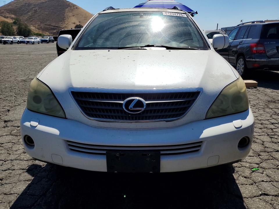 2006 Lexus Rx 400 VIN JTJGW31U360001617 COPART salvage auction — REAR END, CA - DIS/DLR/EXP ONLY CLEAN TITLE, sold $1,100 on 2026-07-20 (photo 5)
