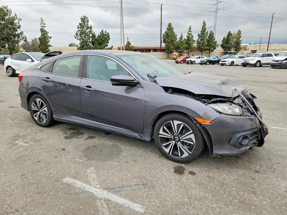 2019 Honda Civic VIN JHMFC1F39JX039167 COPART salvage auction — FRONT END, CA - SALVAGE CERTIFICATE, sold $3,150 on 2026-07-21 (photo 4)