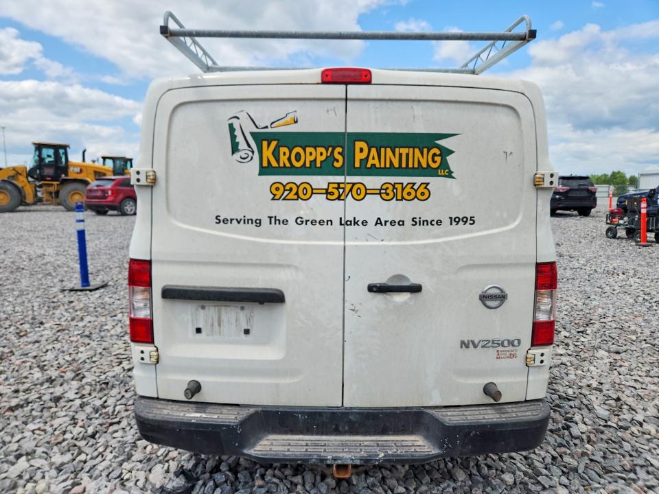 2018 Nissan Nv VIN 1N6BF0KY7JN808048 COPART salvage auction — FRONT END, WI - CERTIFICATE OF TITLE, sold $400 on 2026-08-03 (photo 6)