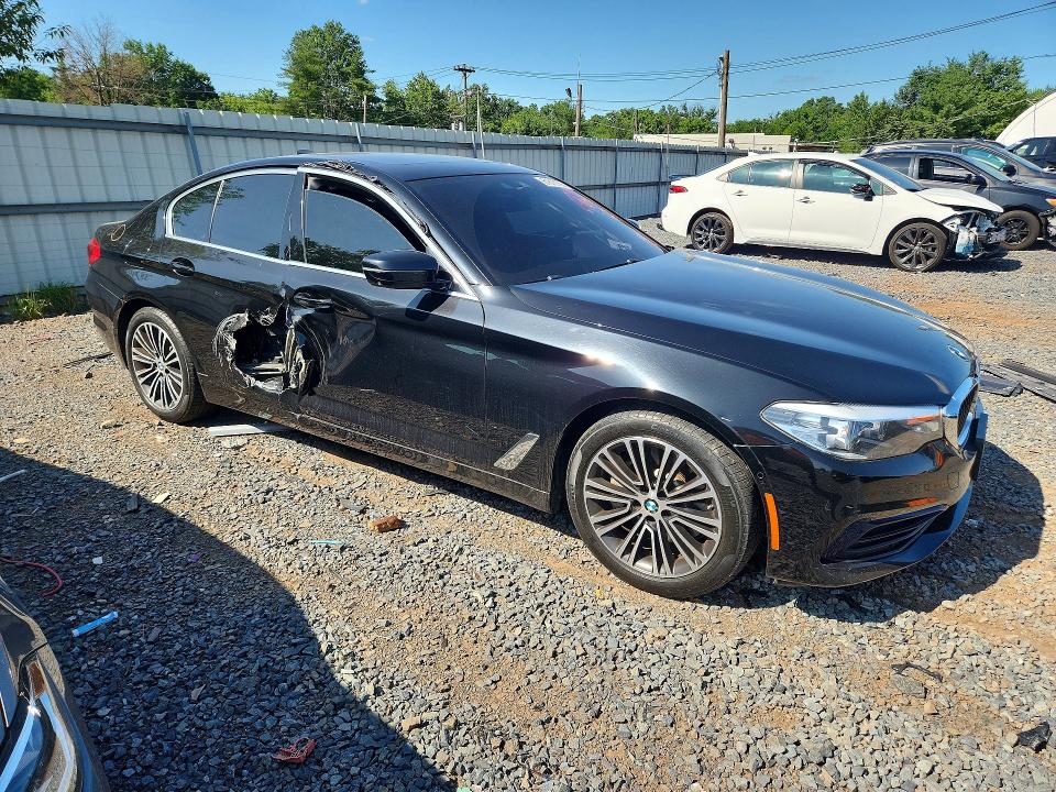 2019 BMW 5er VIN WBAJA7C56KWW07017 COPART salvage auction — SIDE, Nj - Cert Of Title-Salvage, sold $4,950 on 2026-07-28 (photo 4)