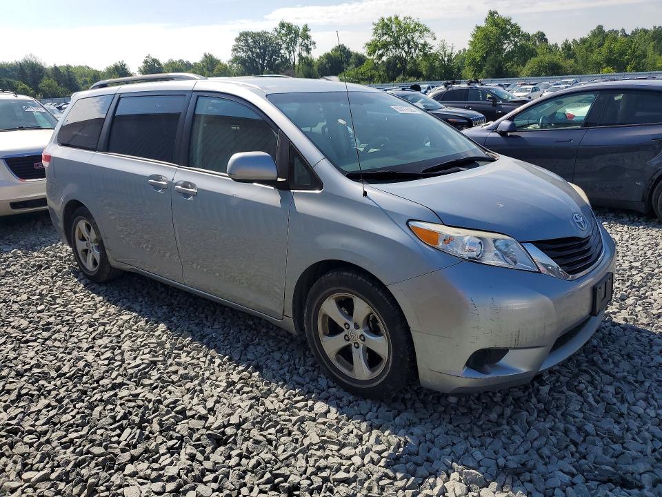 2011 Toyota Sienna VIN 5TDKK3DC0BS053323 COPART salvage auction — SIDE, Oh - Cert Of Title-Salvage, sold $250 on 2026-07-23 (photo 4)