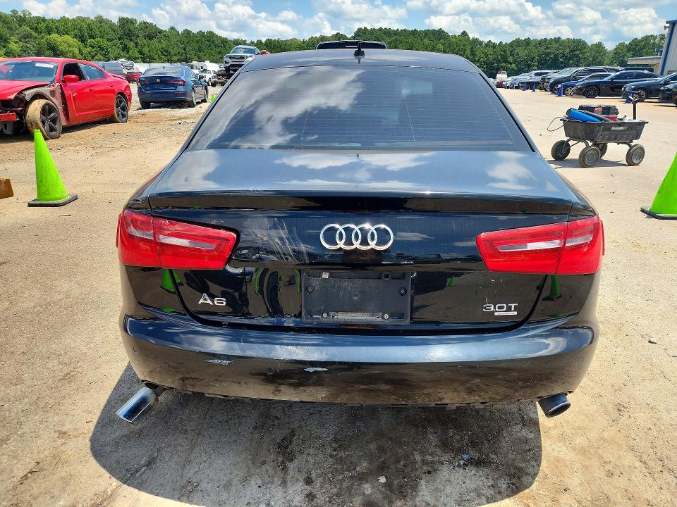 2012 Audi A6 VIN WAUGGAFC2CN087132 COPART salvage auction — MECHANICAL, Ms - Certificate Of Title, sold $375 on 2026-07-31 (photo 6)