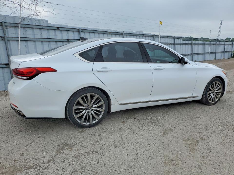 2015 Hyundai Genesis VIN KMHGN4JF2FU017535 COPART salvage auction — UNDERCARRIAGE, On - Permit No Brand - Unfit (P), sold $2,850 on 2026-07-29 (photo 3)