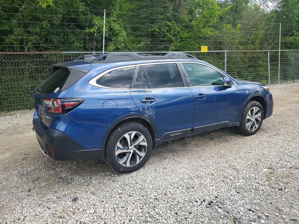 2021 Subaru Outback VIN 4S4BTANC5M3176132 COPART salvage auction — SIDE, Salvage Title, sold $6,500 on 2026-09-16 (photo 3)