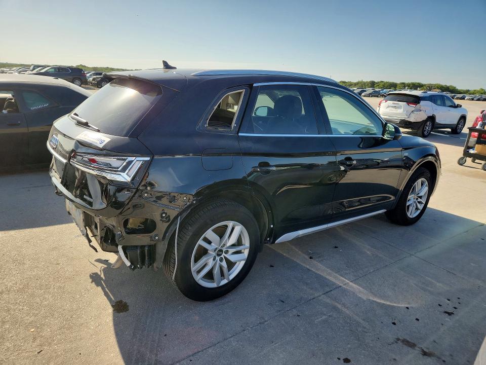 2022 Audi Q5 VIN WA1GAAFY8N2121525 COPART salvage auction — REAR END, Tx - Salvage Vehicle Title, sold $175 on 2026-07-30 (photo 3)