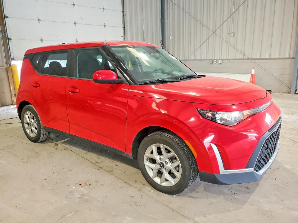 2024 Kia Soul VIN KNDJ23AU4R7229190 COPART salvage auction — HAIL, Oh - Cert Of Title-Salvage, sold $8,100 on 2026-09-09 (photo 4)