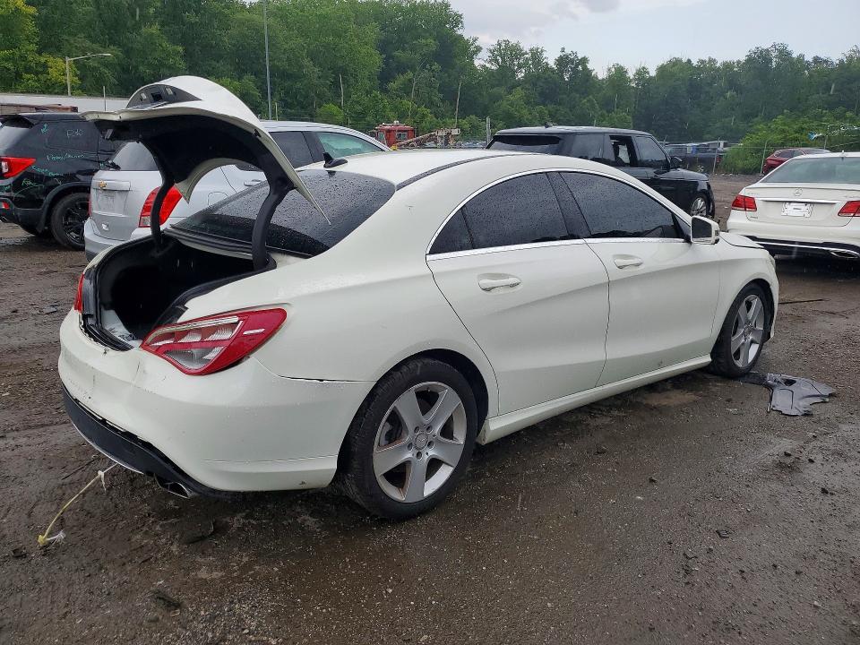 2015 Mercedes-benz VIN WDDSJ4EB4FN281180 COPART salvage auction — REAR END, Wv - Certificate Of Title, sold $1,300 on 2026-08-04 (photo 3)