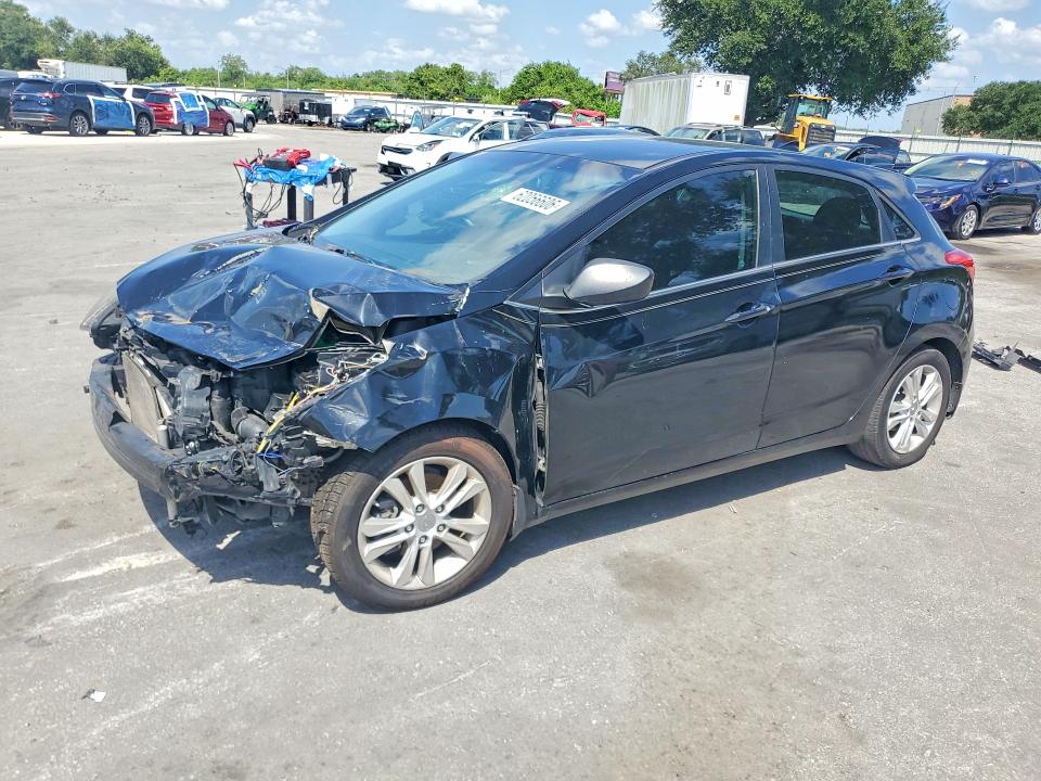 2013 Hyundai Elantra VIN KMHD35LEXDU051240 COPART salvage auction — FRONT END, Fl - Cert Of Title Slvg Rebuildable, sold $375 on 2026-07-28 (photo 1)