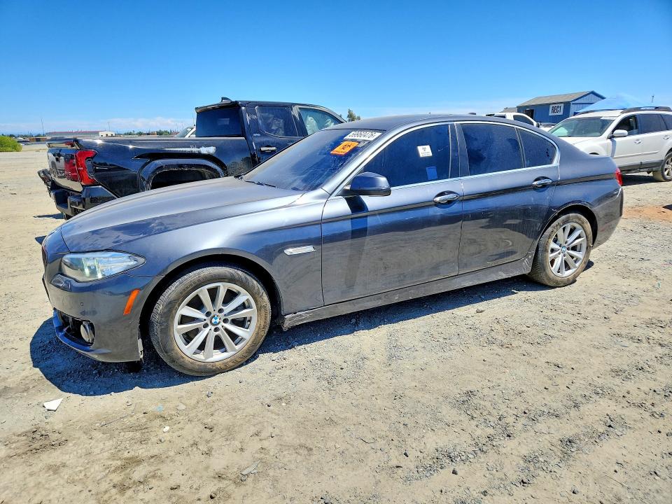 2015 BMW 5er VIN WBA5A5C55FD525013 COPART salvage auction — REAR END, Co - Dis/Dlr/Exp Only Clean Title (P), sold $800 on 2026-07-18 (photo 1)