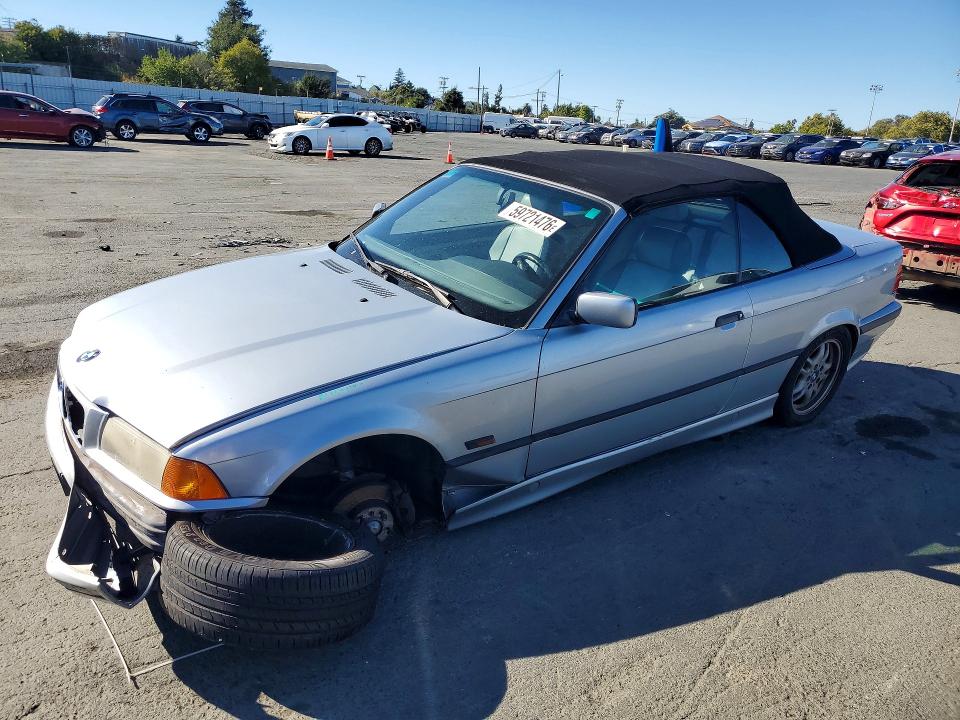 1996 BMW 3 series VIN WBABK8324TET91138 COPART salvage auction — FRONT END, CA - SALVAGE CERTIFICATE, sold $1,000 on 2026-07-10 (photo 1)