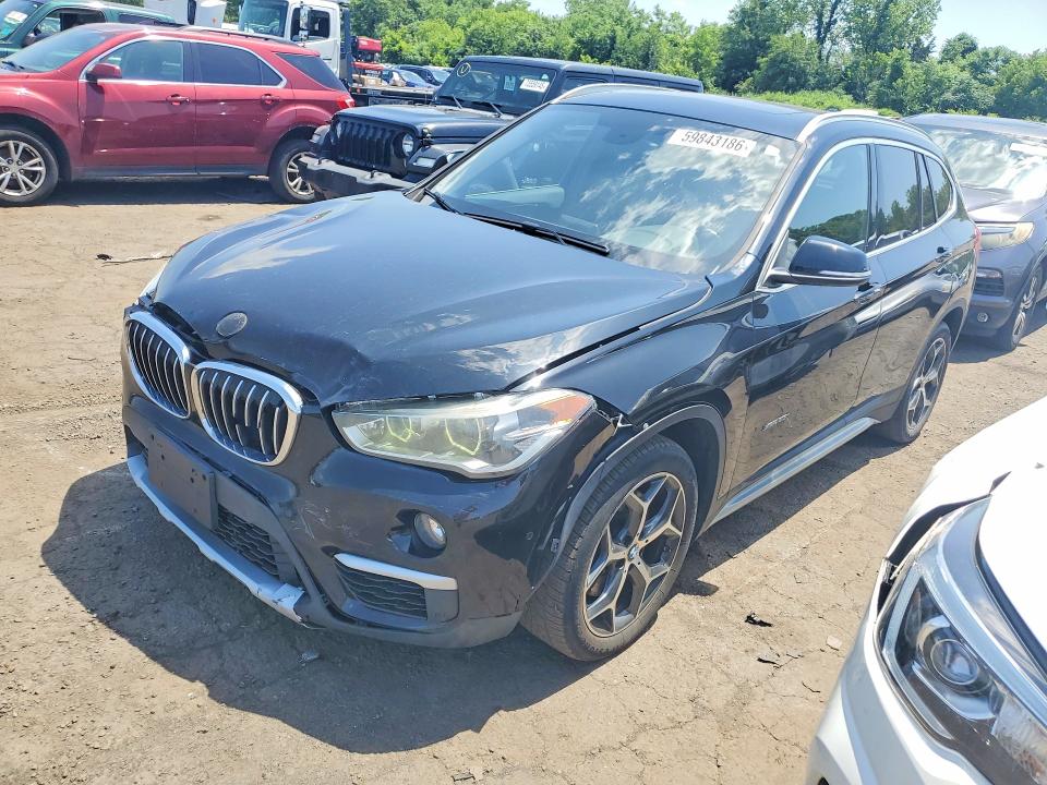 2017 BMW X1 VIN WBXHU7C30H5H36284 COPART salvage auction — FRONT END, PA - CERT OF TITLE, sold $3,050 on 2026-07-24 (photo 1)