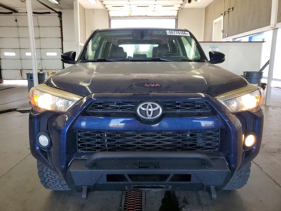 2015 Toyota 4runner VIN JTEBU5JR6F5230995 COPART salvage auction — REAR END, Wa - Bill Of Sale, sold $10,100 on 2026-07-17 (photo 5)