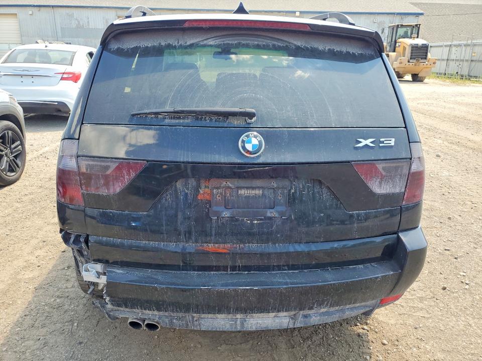 2010 BMW X3 VIN WBXPC9C41AWJ35224 COPART salvage auction — REAR END, MI - CERTIFICATE OF TITLE, sold $875 on 2026-07-15 (photo 6)
