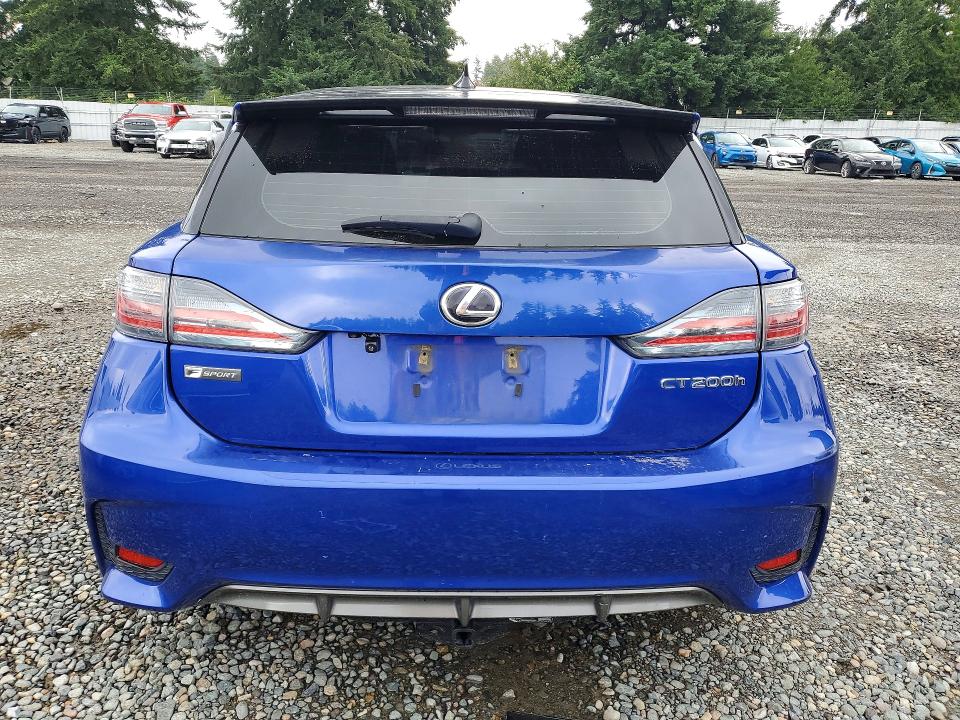 2015 Lexus Ct 200 VIN JTHKD5BH7F2217764 COPART salvage auction — FRONT END, WA - BILL OF SALE, sold $550 on 2026-07-24 (photo 6)
