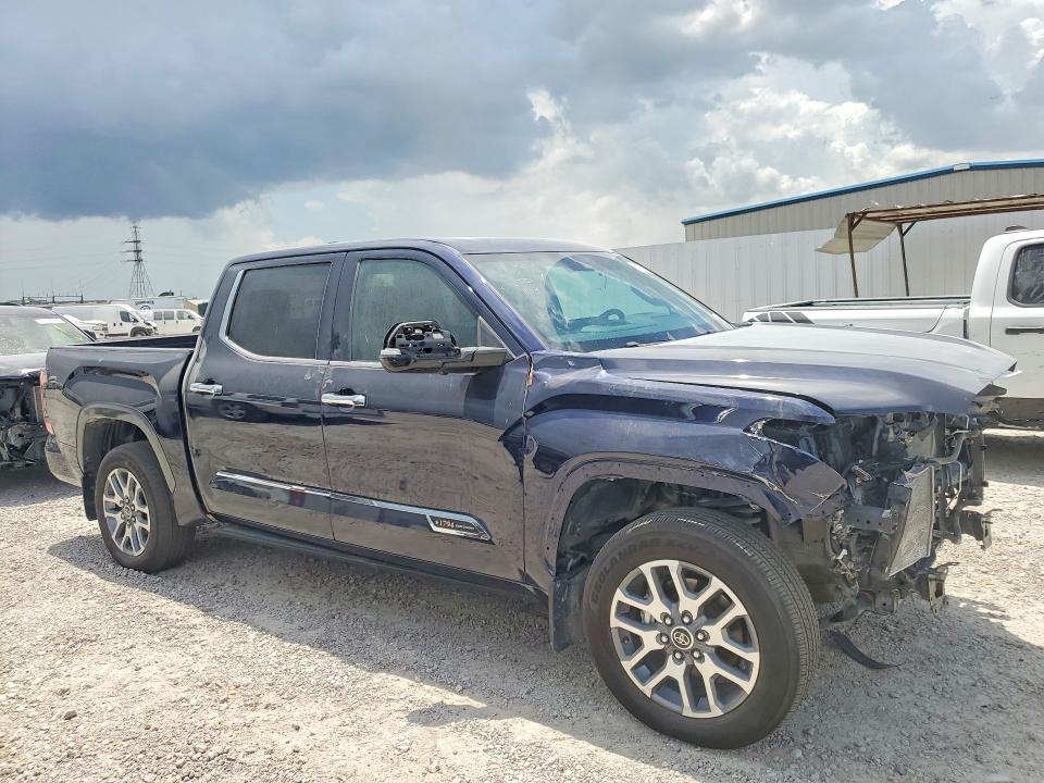 2024 Toyota Tundra VIN 5TFMA5DB9RX235654 COPART salvage auction — FRONT END, TX - CERTIFICATE OF TITLE, sold $27,500 on 2026-07-17 (photo 4)