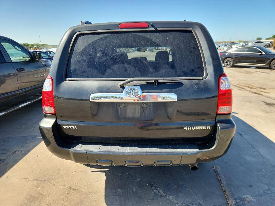 2006 Toyota 4runner VIN JTEZU14R568047573 COPART salvage auction — HAIL, Tx - Certificate Of Title, sold $1,700 on 2026-07-20 (photo 6)