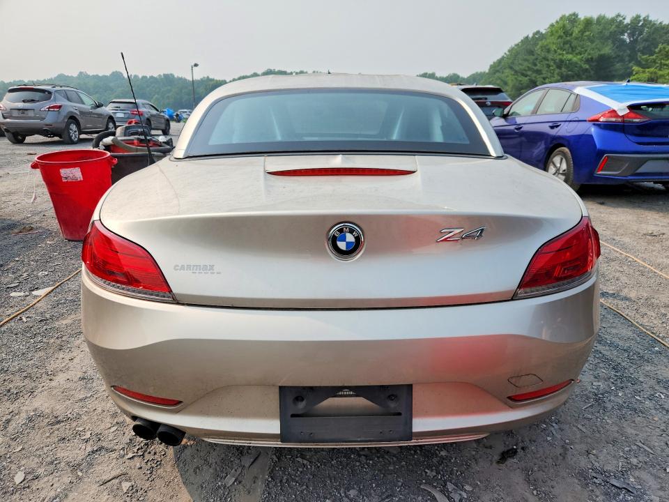 2011 BMW Z4 VIN WBALM5C55BE379862 COPART salvage auction — FRONT END, Pa - Certificate Of Salvage, sold $2,950 on 2026-08-03 (photo 6)