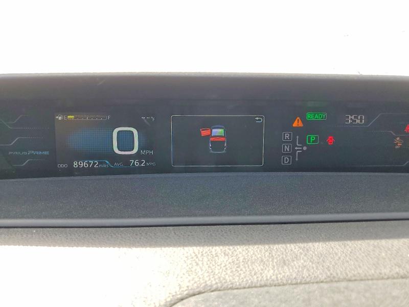 2018 Toyota Prius VIN JTDKARFP2J3094574 COPART salvage auction — FRONT END, Ca - Salvage Certificate, sold $4,250 on 2026-07-20 (photo 9)
