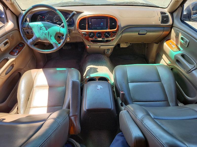 2001 Toyota Tundra VIN 5TBRT38121S141981 COPART salvage auction — FRONT END, Ca - Salvage Certificate, sold $1,550 on 2026-07-24 (photo 8)
