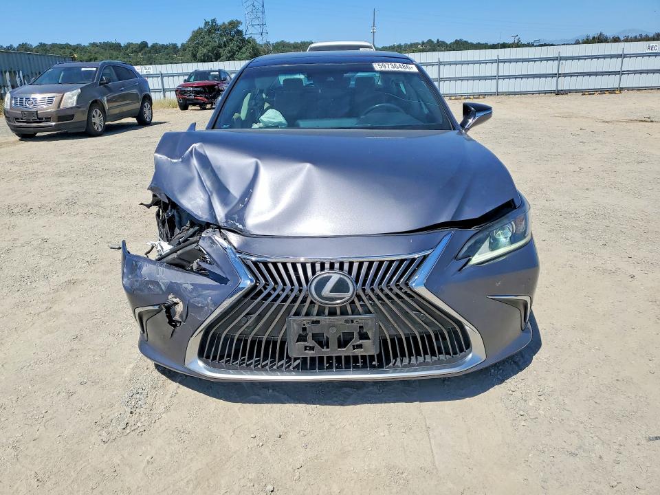 2020 Lexus Es 350 VIN 58ADZ1B1XLU052479 COPART salvage auction — FRONT END, Ca - Salvage Certificate, sold $9,000 on 2026-09-11 (photo 5)