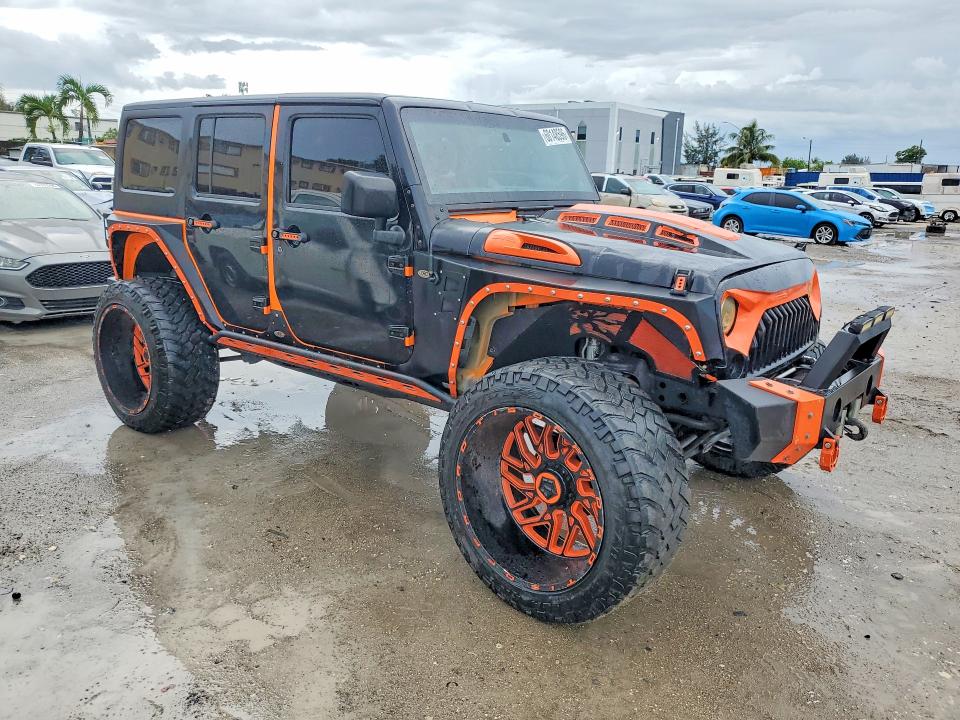 2013 Jeep Wrangler / VIN 1C4BJWDG3DL521444 COPART salvage auction — FRONT END, Fl - Cert Of Title-Rebuilt, sold $4,300 on 2026-07-10 (photo 4)