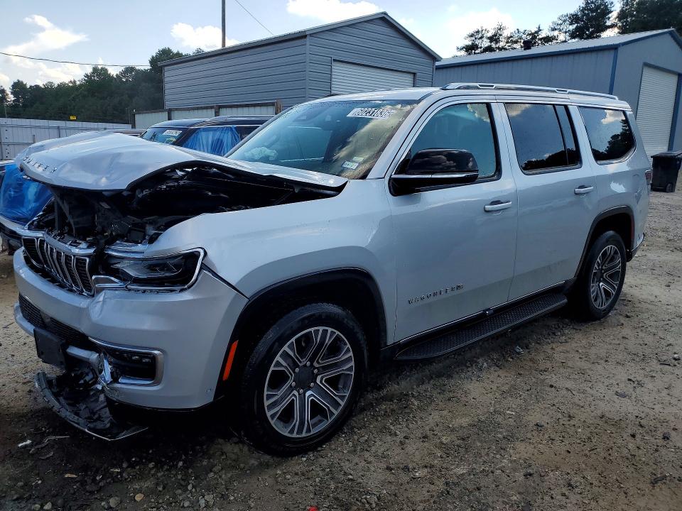 2024 Jeep Wagoneer VIN 1C4SJVBP7RS168054 COPART salvage auction — FRONT END, TX - CERTIFICATE OF TITLE (P), sold $11,700 on 2026-07-29 (photo 1)