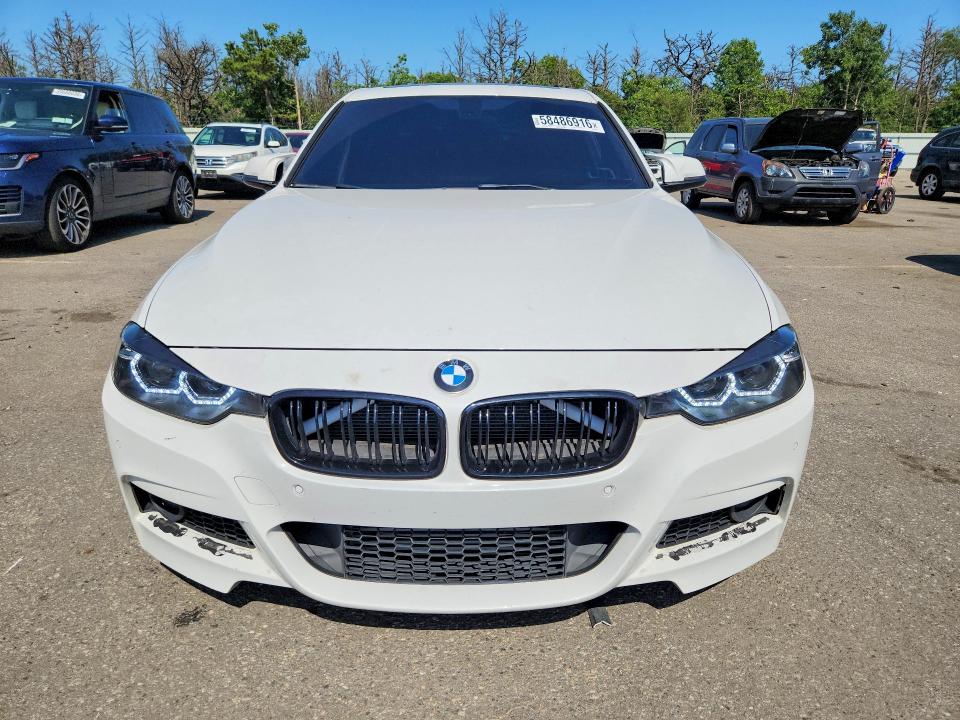 2015 BMW VIN WBA3B3G58FNR89183 COPART salvage auction — REAR END, Ny - Mv-907A Salvage Certificate, sold $4,750 on 2026-08-07 (photo 5)
