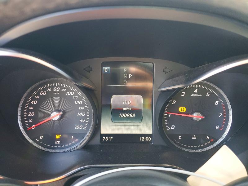 2019 Mercedes-benz Glc class VIN WDC0G4JBXKV147476 COPART salvage auction — REAR END, CA - SALVAGE CERTIFICATE, sold $6,800 on 2026-08-11 (photo 9)