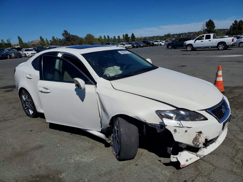 2006 Lexus Is 350 VIN JTHBE262865002569 COPART salvage auction — FRONT END, CA - SALVAGE CERTIFICATE, sold $500 on 2026-07-17 (photo 4)