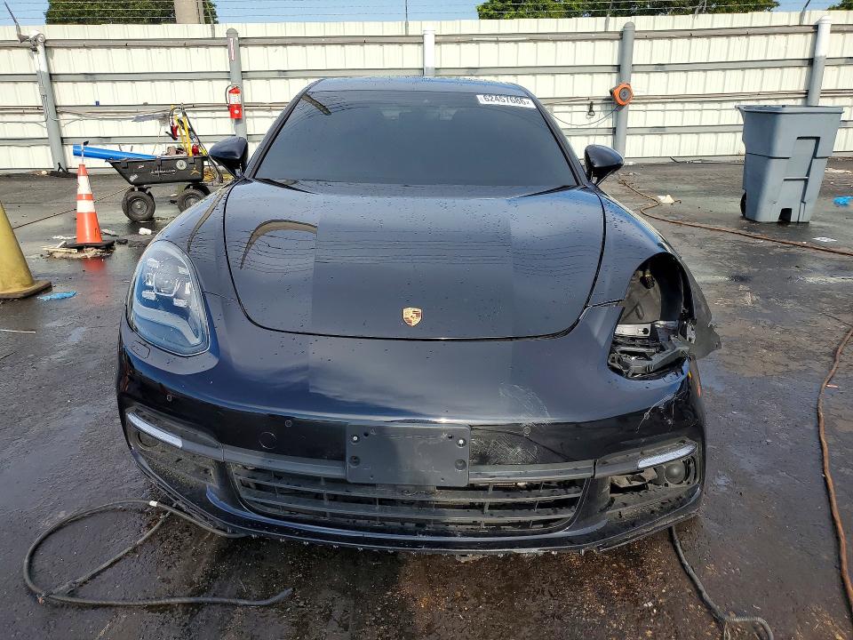 2018 Porsche Panamera VIN WP0AB2A75JL135187 COPART salvage auction — FRONT END, Fl - Cert Of Title Slvg Rebuildable, sold $11,400 on 2026-08-24 (photo 5)