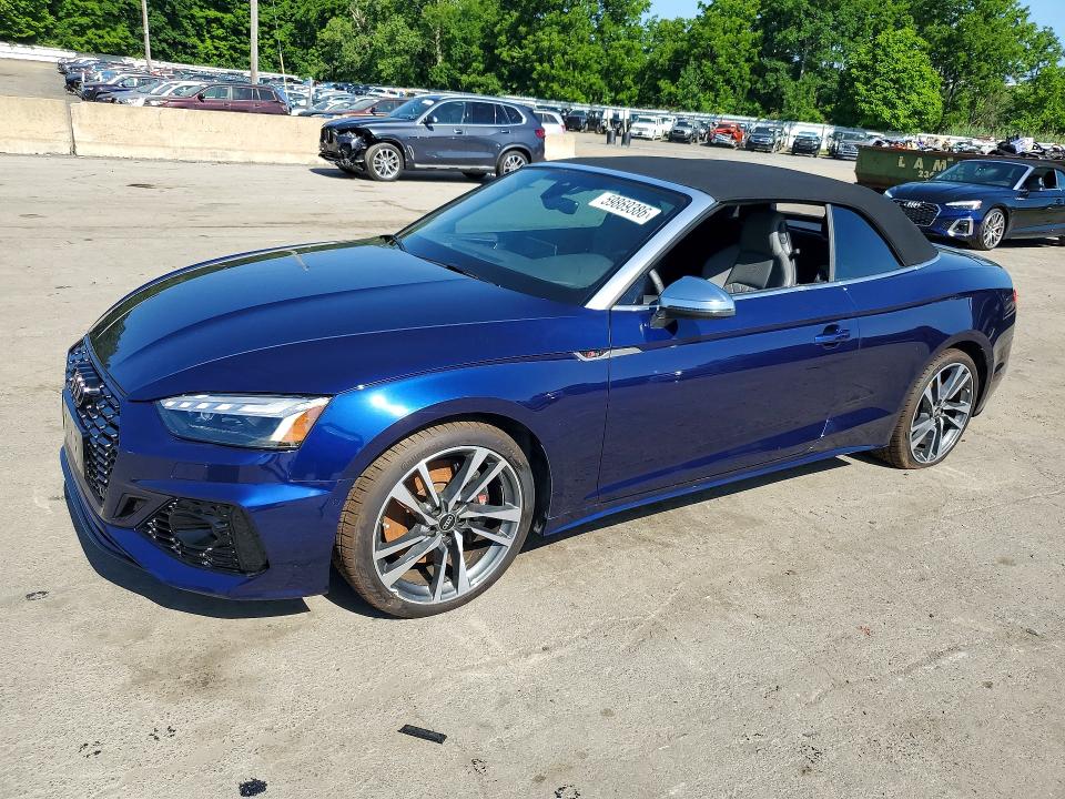 2024 Audi Rs5 VIN WAUW4GF58RN000190 COPART salvage auction — WATER/FLOOD, Nj - Cert Of Title-Salvage Flood, sold $18,200 on 2026-07-24 (photo 1)