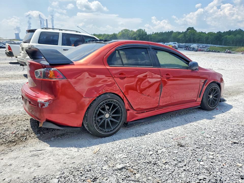 2009 Mitsubishi Lancer VIN JA3AU26U29U006806 COPART salvage auction — SIDE, Ga - Cert Of Title-Salvage, sold $300 on 2026-07-30 (photo 3)