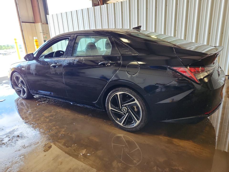 2021 Hyundai Elantra VIN KMHLR4AF4MU153200 COPART salvage auction — MECHANICAL, Wv - Certificate Of Title, sold $1,600 on 2026-07-28 (photo 2)