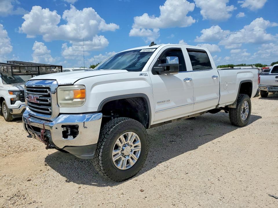 2015 Gmc SIERRA VIN 1GT12ZE82FF507151 COPART salvage auction — MINOR DENT/SCRATCHES, Tx - Certificate Of Title (P), sold $9,600 on 2026-07-29 (photo 1)