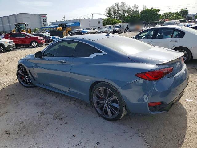 2021 Infiniti Q60 VIN JN1FV7LK5MM530385 COPART salvage auction — MINOR DENT/SCRATCHES, Fl - Cert Of Title-Rebuilt, sold $19,500 on 2026-07-22 (photo 2)