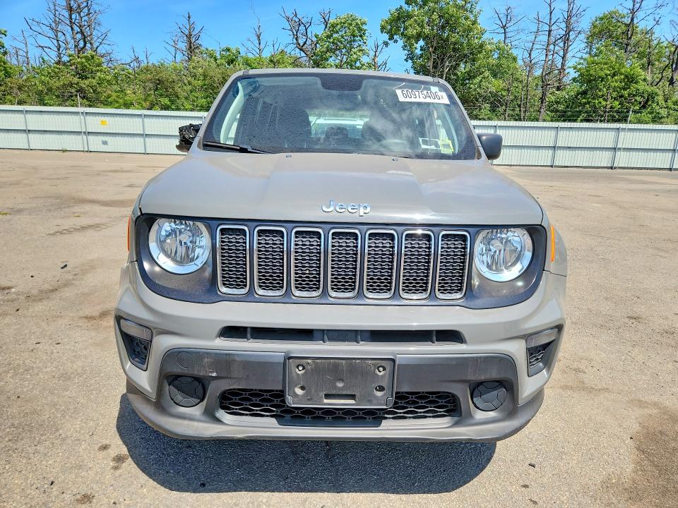 2019 Jeep Renegade VIN ZACNJBAB7KPK89208 COPART salvage auction — FRONT END, Ny - Mv-907A Salvage Certificate, sold $2,000 on 2026-07-22 (photo 5)
