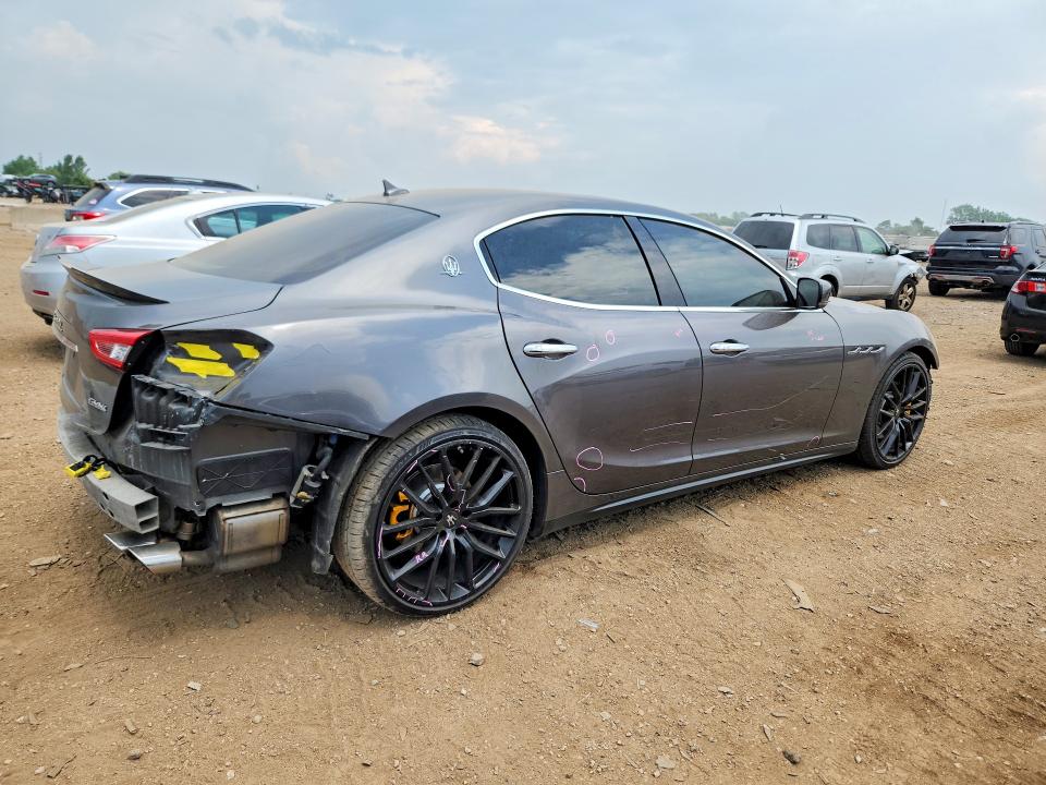 2016 Maserati Ghibli VIN ZAM57XSA5G1168457 COPART salvage auction — FRONT END, Il - Salvage Certificate, sold $3,450 on 2026-08-18 (photo 3)