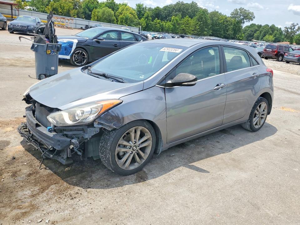 2016 Hyundai Elantra VIN KMHD35LH2GU329899 COPART salvage auction — FRONT END, MS - CERT OF TITLE-REBUILT, sold $725 on 2026-07-31 (photo 1)