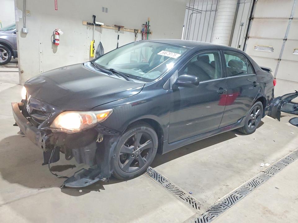 2013 Toyota Corolla VIN 5YFBU4EE1DP184532 COPART salvage auction — FRONT END, Pa - Certificate Of Salvage, sold $850 on 2026-07-23 (photo 1)