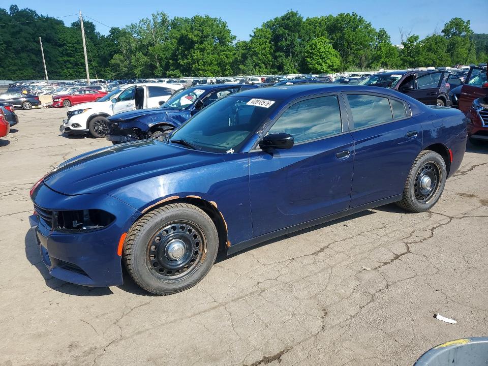 2020 Dodge Charger VIN 2C3CDXKT6LH150720 COPART salvage auction — FRONT END, Ny - Certificate Of Title (P), sold $525 on 2026-07-23 (photo 1)