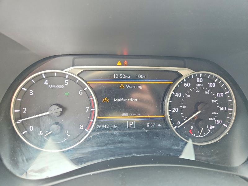 2025 Nissan Sentra VIN 3N1AB8DV6SY311429 COPART salvage auction — FRONT END, MD - CERTIFICATE OF TITLE, sold $9,700 on 2026-07-27 (photo 9)