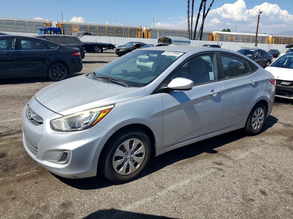2016 Hyundai Accent VIN KMHCT4AE4GU999338 COPART salvage auction — MECHANICAL, Ca - Dis/Dlr/Exp Only Clean Title, sold $275 on 2026-07-31 (photo 1)