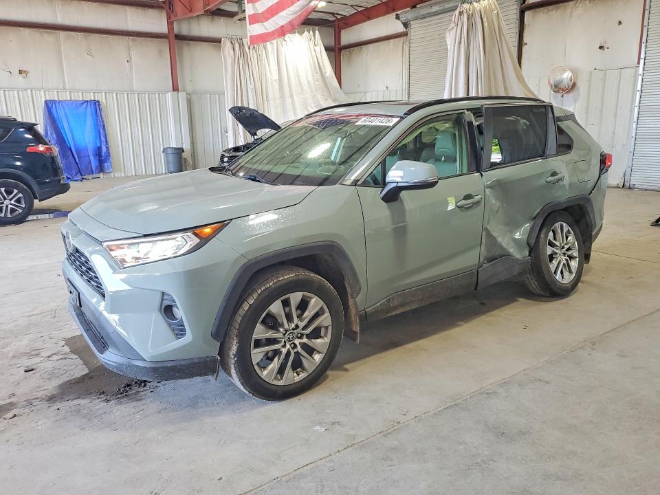 2019 Toyota Rav 4 VIN JTMA1RFV0KD045587 COPART salvage auction — SIDE, Ny - Mv-907A Salvage Certificate, sold $200 on 2026-07-27 (photo 1)