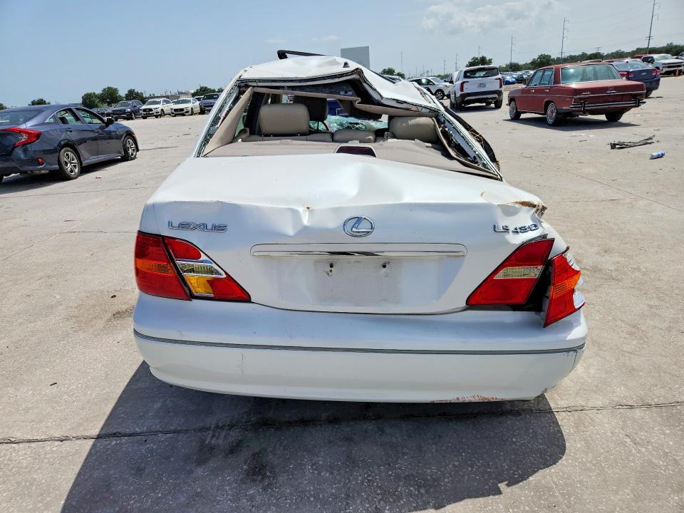2003 Lexus Ls 430 VIN JTHBN30F930093717 COPART salvage auction — ROLLOVER, LA - CERT OF TITLE-SALVAGE, sold $225 on 2026-07-29 (photo 6)