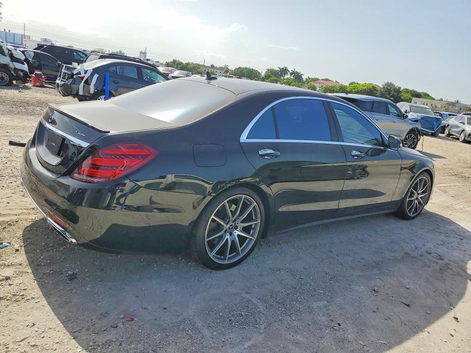 2018 Mercedes-benz S-klasse VIN WDDUG6GB3JA347234 COPART salvage auction — MINOR DENT/SCRATCHES, Fl - Cert Of Title Slvg Rebuildable, sold $10,100 on 2026-08-18 (photo 3)