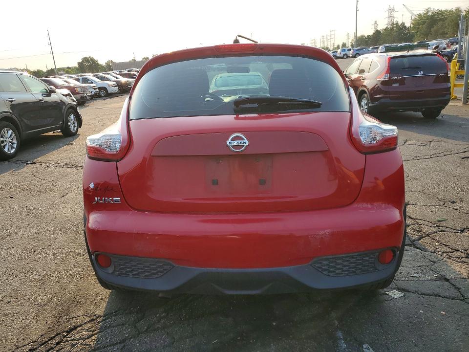 2015 Nissan VIN JN8AF5MR0FT502706 COPART salvage auction — MINOR DENT/SCRATCHES, Tx - Dis/Dlr/Exp Only Clean Title, sold $1,600 on 2026-07-18 (photo 6)