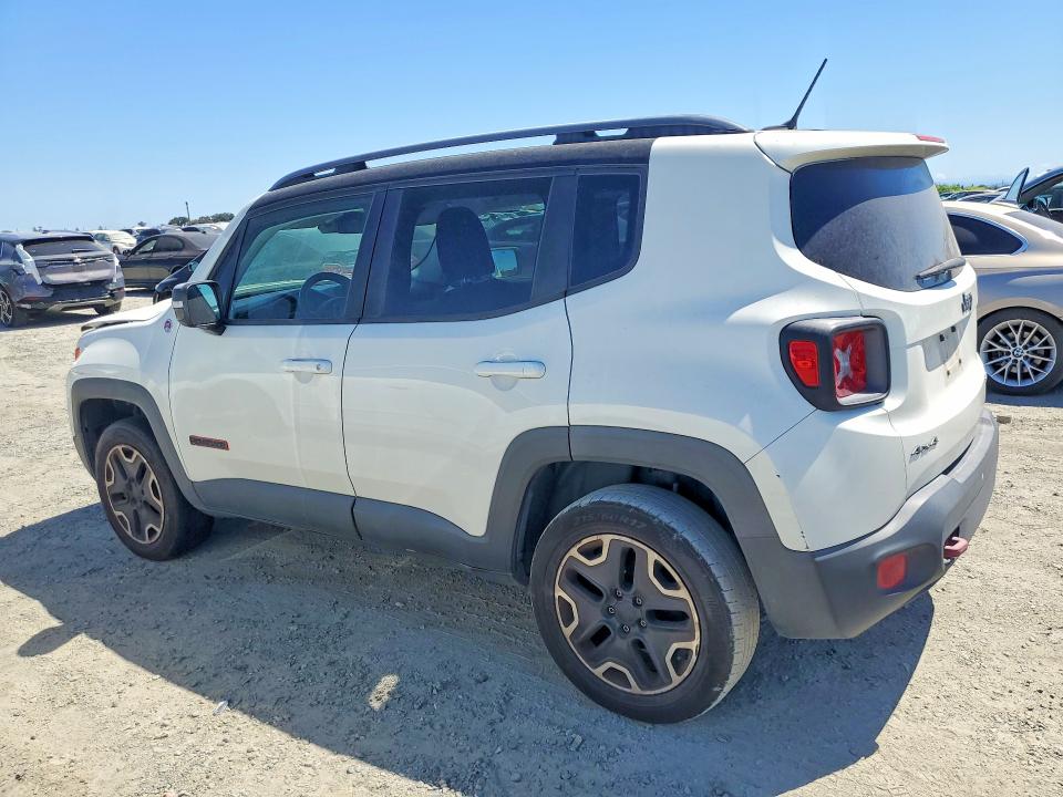 2015 Jeep Renegade VIN ZACCJBCT0FPC12427 COPART salvage auction — FRONT END, Ca - Salvage Certificate, sold $1,800 on 2026-08-06 (photo 2)
